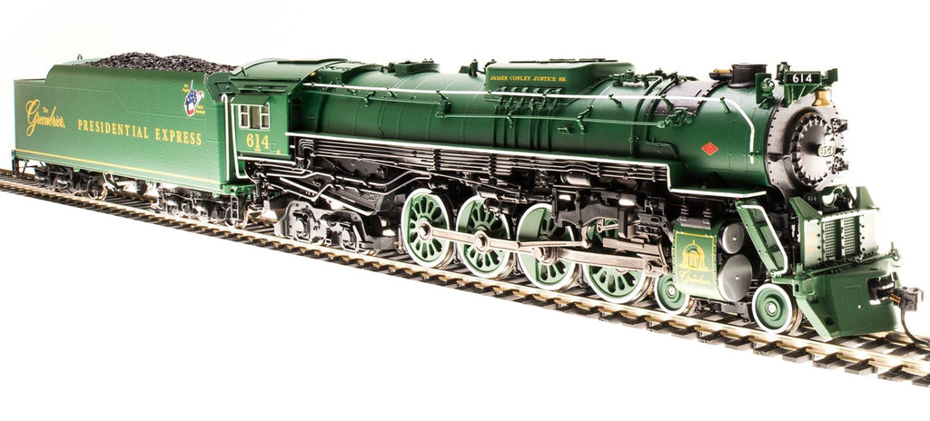 UNITED C&O J3a 4-8-4 グリーンブライアー Review: Broadway Limited Greenbrier J3a C&O 4-8-4 Steam