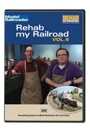 Kalmbach Publishing Company 15380 Rehab My Railroad Volume 6 DVD -- 147 Minutes