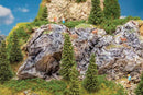 Faller Gmbh 171801 Rock Foil Sheet -- Gray, HO Scale