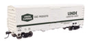 WalthersMainline 910-1208 40' Association of American Railroads Modernized 1948 Boxcar - Ready to Run -- Linde Gas LAPX