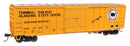 WalthersMainline 910-1874 50' ACF Exterior Post Boxcar - Ready to Run - Terminal Railway Alabama State Docks TASD