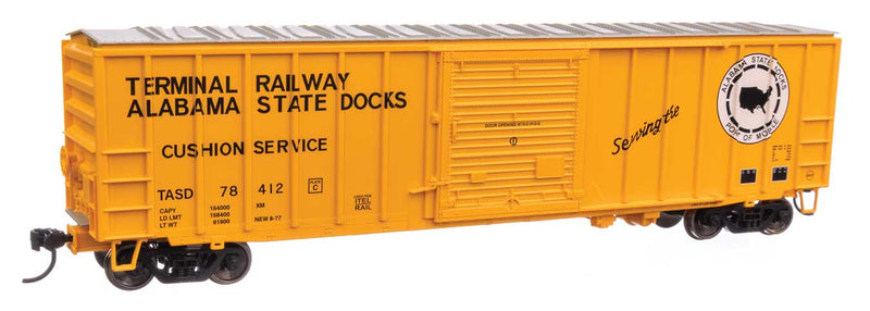 WalthersMainline 910-1875 50' ACF Exterior Post Boxcar - Ready to Run -- Terminal Railway Alabama State Docks TASD