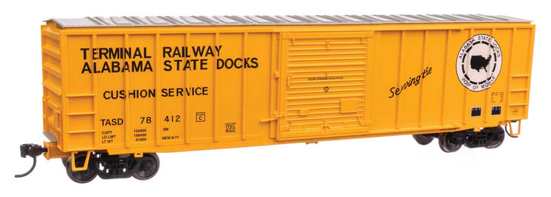 WalthersMainline 910-1875 50' ACF Exterior Post Boxcar - Ready to Run -- Terminal Railway Alabama State Docks TASD