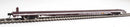 WalthersMainline 910-5537 85' General American G85 Flatcar - Ready to Run -- TTX (Brown)