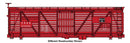 PREORDER WalthersMainline 910-41454 HO 40' Wood Stock Car - Ready to Run -- Chicago, Burlington & Quincy