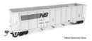 WalthersMainline 910-57118 HO 50' RD-4 Hopper - Ready to Run -- Norfolk Southern