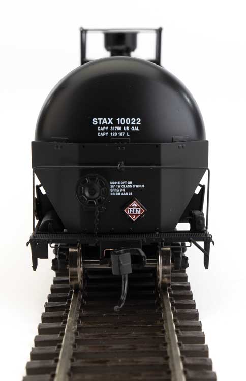 Walthers 920-100750 55' Trinity Modified 30,145-Gallon Tank Car - Ready to Run -- Stauffer Chemical Co. STAX