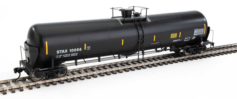 Walthers 920-100752 55' Trinity Modified 30,145-Gallon Tank Car - Ready to Run -- Stauffer Chemical Co. STAX