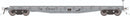 PREORDER Rapido HO 138108A F30A 50' Flat Car MOW with Deck Rails, Conrail MOW