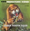 Atlantis Models 733 Prehistoric Scenes Saber Tooth Tiger