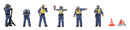 PREORDER Faller HO 151713 Modern Traffic Control Officers (6-Pack) | 24.99