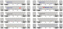 PREORDER Rapido 560001A N Procor 5820 Covered Hopper - Ready to Run -- Procor Ltd. UNPX (gray, blue stencil lettering)