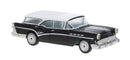 Brekina HO 18177 1957 Buick Century Caballero, Black | 26.99