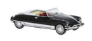 PREORDER Brekina HO 14225 Top Down 1960s Citroen DS Chapron Convertible, Black | 25.19