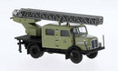 PREORDER Brekina HO 71769 1960s IFA S 4000-1 DL25 Crew Cab Service Truck with Ladder, Golden Ahre | 40.49