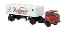 PREORDER Brekina HO 71213 1965 IFA W 50 Tractor with Beer Tank Trailer, Radeberger Bier | 40.49
