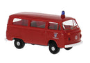 PREORDER Brekina HO 33161 1973-1979 Volkswagen Kombi T2 Passenger Van, Offenbach German Fire Department