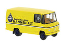PREORDER Brekina HO 36855 1980s Mercedes-Benz L 406 D Cargo Van, Hannen