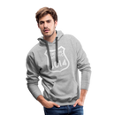 Union Pacific Big Boy 4014 Herald - Men’s Premium Hoodie - heather grey