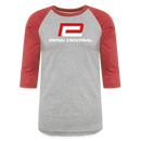 Penn Central - Baseball T-Shirt - heather gray/red