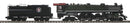 PREORDER MTH Premier O 20-30124-1 4-8-4 Steam Locomotive with Hi-Rail Wheels, Great Northern Glacier Park