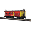 PREORDER Atlas 2001233 Bay Window Caboose - 3-Rail - Ready to Run - Trainman(R) -- Union Pacific (Patched Ex-Rock Island, red, yellow), O
