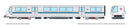 PREORDER Rapido HO 204009 BART A End Transit Car, Bay Area Rapid Transit Bicentennial Test