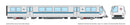 PREORDER Rapido HO 204509 BART A End Transit Car, Bay Area Rapid Transit Bicentennial Test