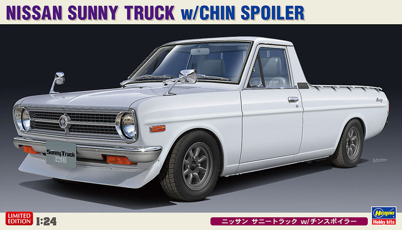 Hasegawa Models  20427  Nissan Sunny Truck w/Chin Spoiler 1:24 SCALE MODEL KIT