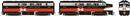 Rapido HO 37531 Alco FA1-FB1 Set Lok, New Haven 0407, 0452 (DCC and Sound)