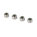 DUB - Du-Bro 3112 4-40 Stainless Steel Nylon Insert Lock Nuts (4/pkg)