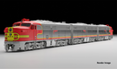 Rapido 023546 HO PA-1 + PB-1 (DC/DCC/Sound): AT&SF (Repowered):