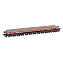 Micro-Trains N 134 00 021 Wood Deck Modern Flat Car, Burlington Northern Santa Fe Rd
