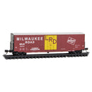 Micro-Trains N 181 00 370 50' Standard Boxcar, Milwaukee