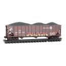Micro-Trains N 98305103 Weathered 100-Ton 3-Bay Open Hoppers, Conrail