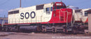 PREORDER Bowser HO 25652 Executive Line EMD SD40 Diesel Locomotive, Soo Line Hockey Stick