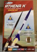 Estes Rockets 5304 Athena X Starter Set (2 Rockets) Skill BEG/INT