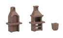PREORDER Faller N 272929 Garden Grills (2-Pack) | 5.83