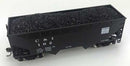 PREORDER Bowser HO 31540 Coal Load, Athearn 2-Bay Hopper (2-Pack)