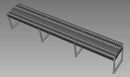 PREORDER Rapido HO 301001 Elevated Transit Display Double Track Assembled, Straight Sections (3-Pack)