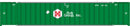 PREORDER Intermountain HO 30621-10 53' Container, HUB Group