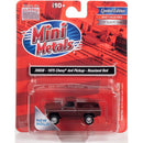 CLASSIC METAL WORKS 30658 1975 CHEVY PICKUP 4X4 (ROSELAND RED) 1:87 HO SCALE