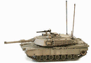 GHQ 58-003 Military US & Allies (Modern) Heavy Tanks (Unpainted Metal Kit) - M1A2 Abrams Main Battle Tank, N Scale