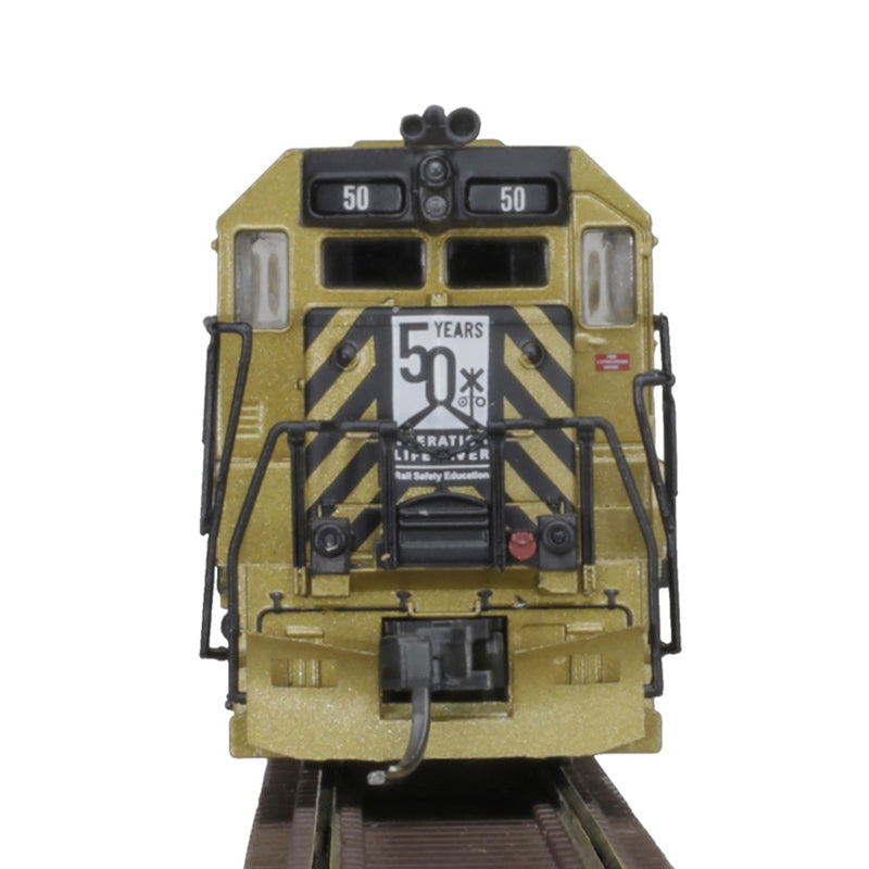 Atlas 40005299 N GP-40 SILVER N SCALE OPERATION LIFESAVER 50TH ANNIVERSARY LIMITED EDITION