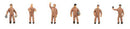 Faller 155609 UPS Couriers (6-pack)
