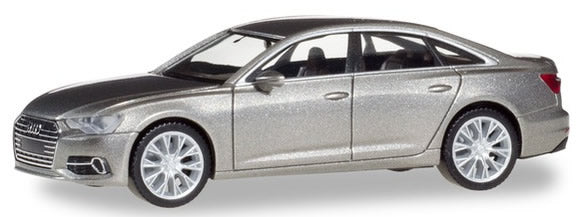 Herpa Models 430630 Audi 6 silver, HO Scale