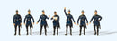 Preiser HO 12440 Prussian Police Circa, 1930 (7-Pack)