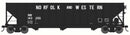 PREORDER Bowser HO 44025 100 Ton Hopper, Norfolk & Western H12A Claytor