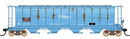 PREORDER Intermountain HO 45145-01 NSC 59' 4550 Cubic Foot Cylindrical Hopper with Trough Hatch, Soo Line ex Pilsbury