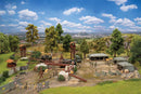 PREORDER Faller Gmbh 190039 HO Armed Forces Basic Training Set -- Kit - 2 Towers, 6 Tents, Obstacle Course Details